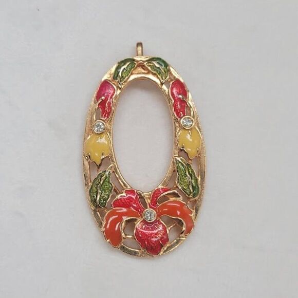 JOSE BARRERA FOR AVON Enamel Charm - Picture 1 of 7